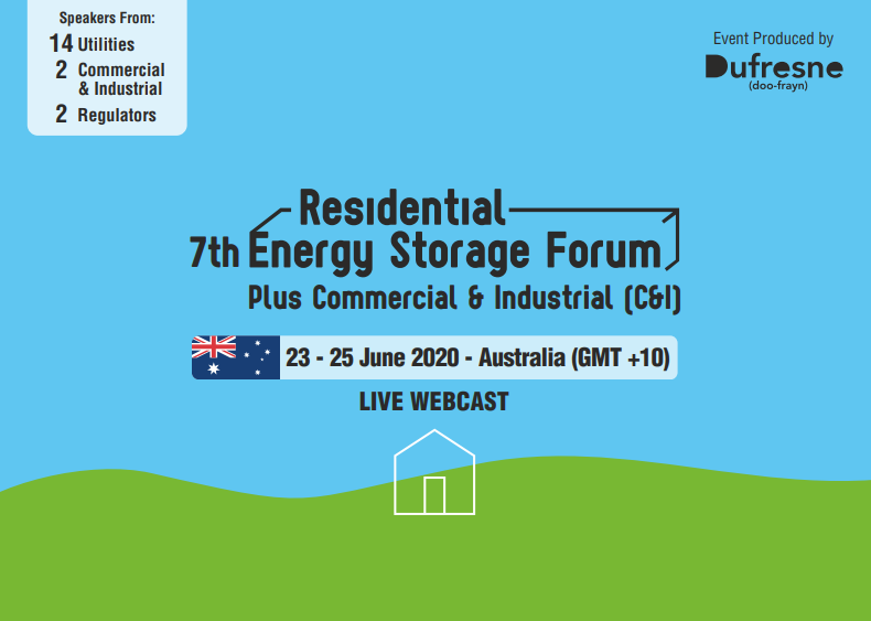 7th Residential Energy Storage Forum (Live Webcast) | Solar Industry